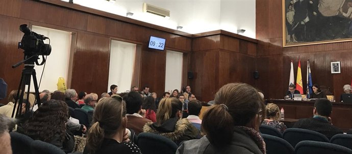 Pleno del Ayuntamiento de Santander