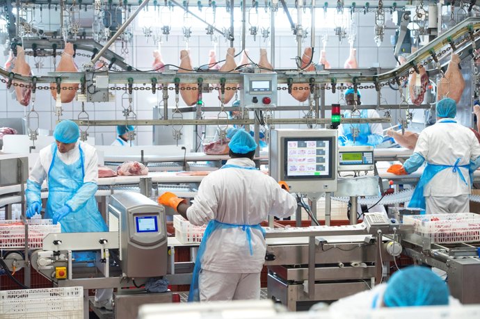 Sala d'especejament de porc de bonÀrea Corporació