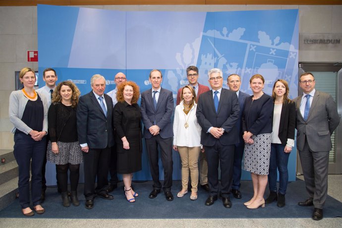 Representantes del Gobierno galés en Euskadi