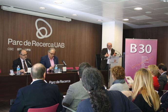 El presidente de la Asociación Àmbit30, Josep Monràs