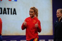 Lydia Valentín se proclama subcampeona de Europa en arrancada 75 kilos
