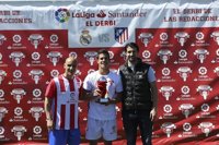 Rubén de la Red: "El Atleti ha cogido un nivel muy alto, será un derbi igualado"