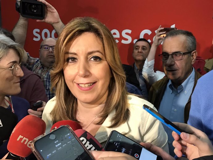 Susana Díaz (PSOE) Celestino Corbacho (PSC)