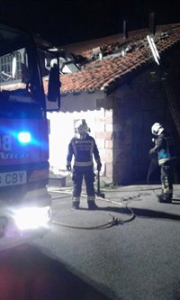 Un incendio produce daños en un restaurante de Mazcuerras