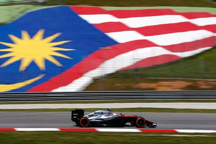 Fernando Alonso a Sepang (Malàisia)