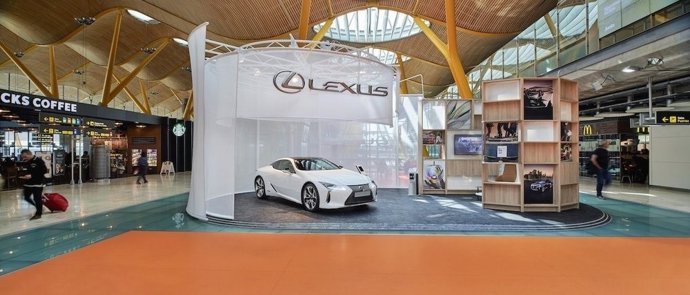 Espacio by Lexus en la Terminal 4 de Madrid-Barajas