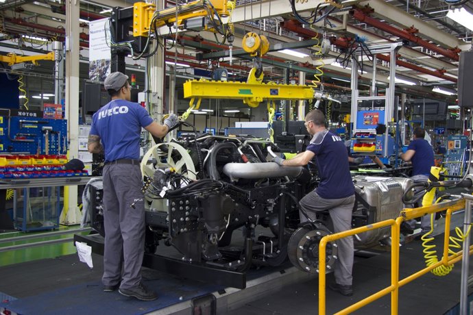 Planta de Iveco en Madrid