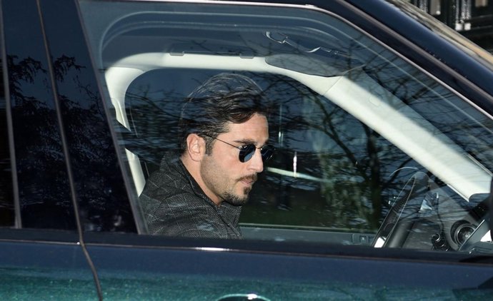David Bustamante acude a ver a su hija al domicilio familiar./ Europa Press