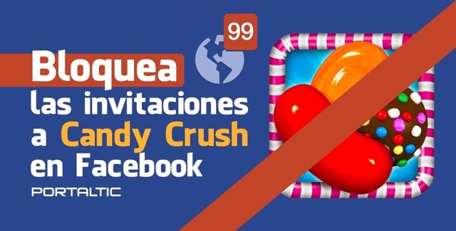 Adiós a las molestas invitaciones de Candy Crush en Facebook – Tercera Vía