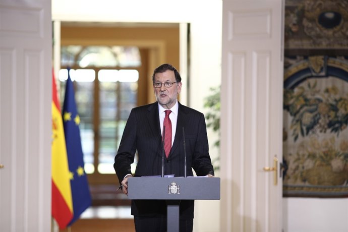 Rajoy compareix en la Moncloa