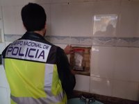 La Policía detiene en Alicante a 17 personas y se incauta de 4 kilos de cocaína y 200 plantas de marihuana