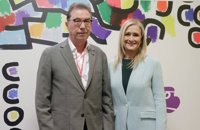Cifuentes felicita a Cedrún por su reelección y espera que prosiga "el camino del diálogo social"