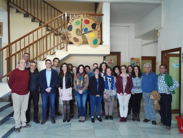 Visita al CEIP Pintor Cristóbal Ruiz