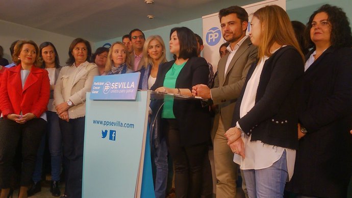 Virginia Pérez presenta su candidatura. 