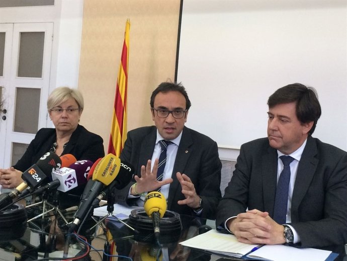  Josep Rull en una visita a Tarragona