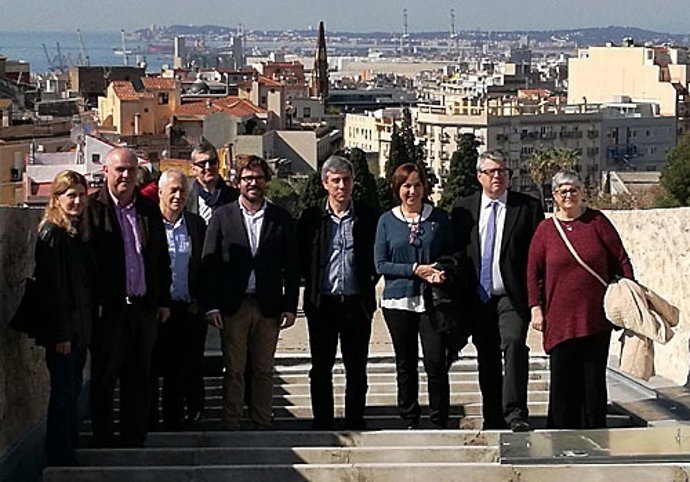 Presentació de la restauració de les obres de la muralla romana