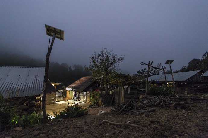 Energía eléctrica en hogares rurales aislados de Oaxaca 