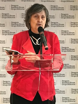 La escritora y viuda del escritor José Luis Sampedro, Olga Lucas