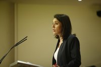 Irene Montero cree que el desarme de ETA ha de entenderse como una "cuestión de Estado"