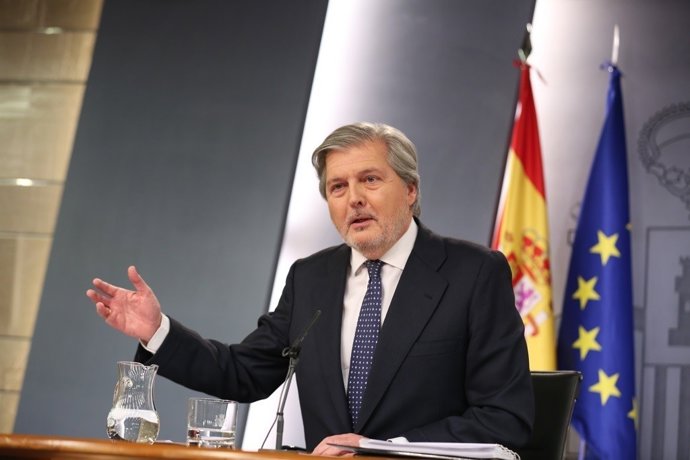 Rueda de prensa de Iñigo Méndez de Vigo tras el Consejo de Ministros