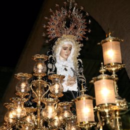 Una de las imágenes de la Semana Santa Marinera 