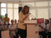 Susana Díaz: Las primarias son una "oportunidad" frente a la "derecha" y la "izquierda inútil"