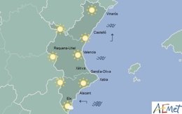 El sol predominará en toda la Comunitat este sábado