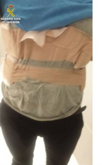 Diez detenidos con droga adosada al cuerpo en el puerto de Algeciras