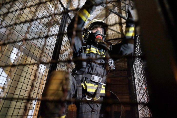 Bomberos de Santander, galería de entrenamiento 