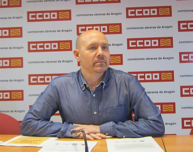 Manuel Pina, candidato a la Secretaría General de CCOO en Aragón.