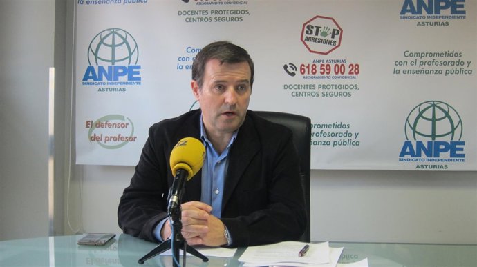 Gumersindo Rodríguez, presidente de ANPE Asturias