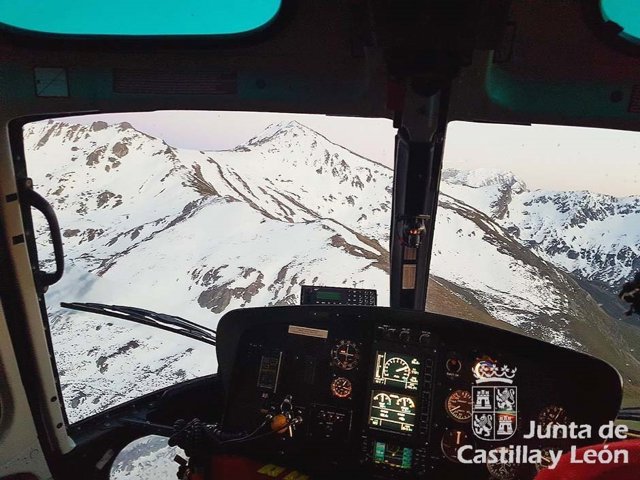 León.- Momentos previos al rescate