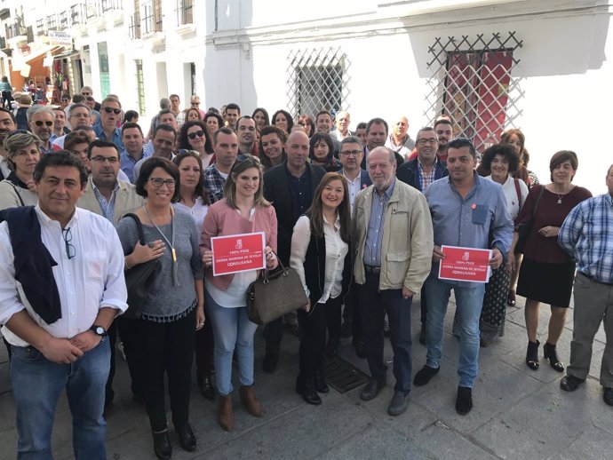 Presentación de plataforma de apoyo a Susana Díaz de la Sierra Norte de Sevilla