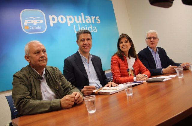 Xavier García Albiol y Santi Rodríguez (PP)