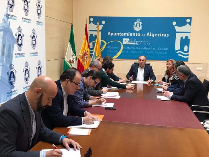 Reunión de la Junta de Portavoces del Ayuntamiento de Algeciras