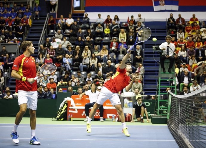 Serbia remata en el dobles y elimina a España de la Copa Davis
