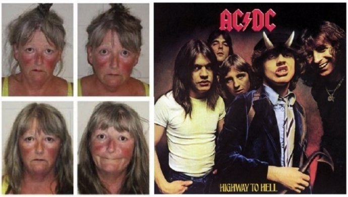 Joyce Coffey, fan de AC/DC detenida