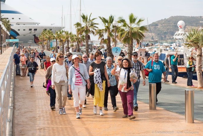 Oleada de turistas