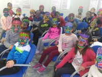 Un total de 1.800 escolares de la provincia conocen el encuentro entre Huelva y América en su 525 Aniversario