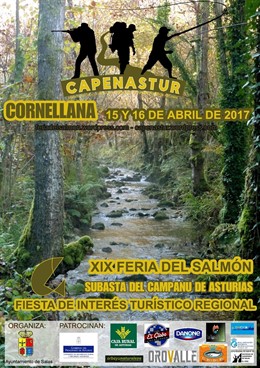 Cartel de la feria y la subasta del campanu 2017
