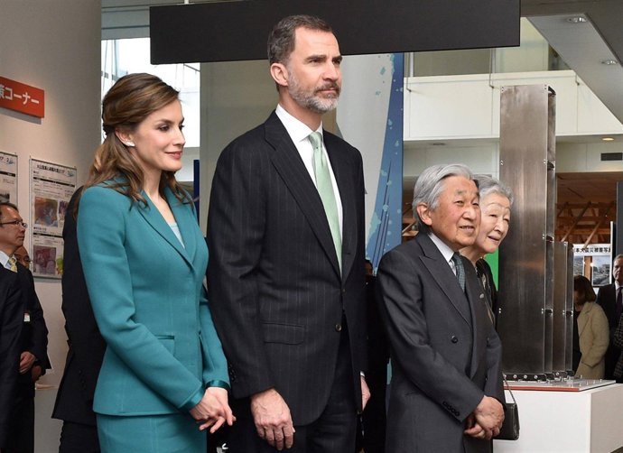 Los Reyes de España en su último día en Japón.7 Cordon Press
