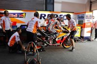Pedrosa: "Cuando vas rodando tan fuerte, el límite se hace muy estrecho"