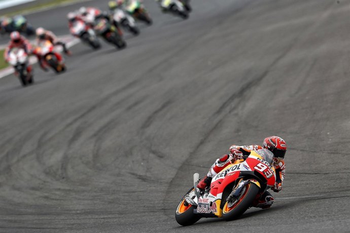 El pilot espanyol de MotoGP Marc Márquez