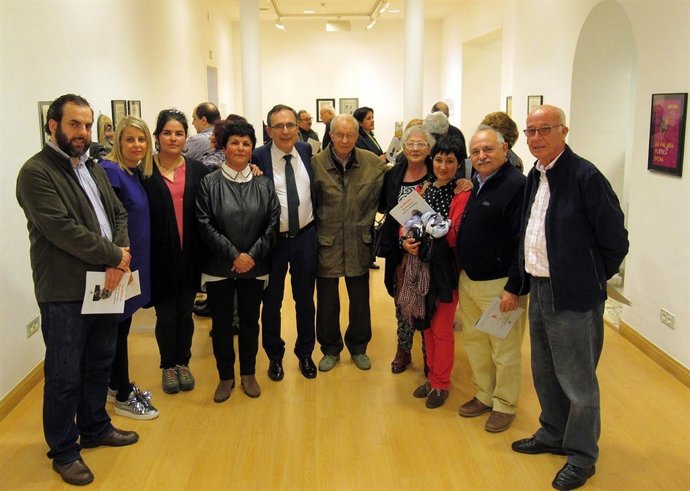 Inauguración  de la exposición dedicada a Antonio Montesino en el CN Foto 