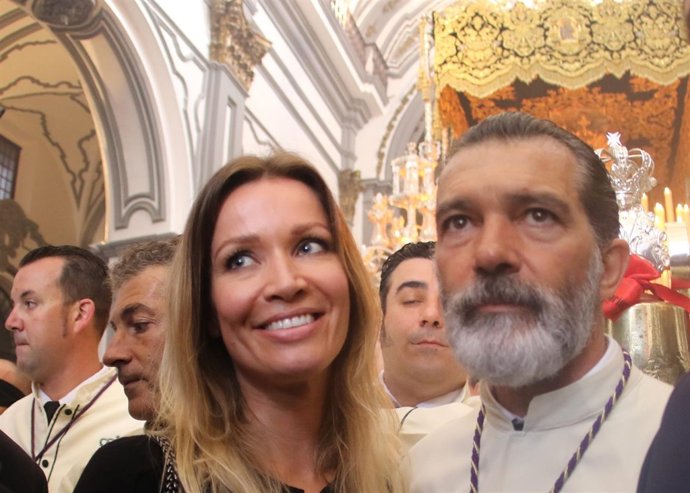 Antonio Banderas disfruta ya de la Semana Santa malagueña