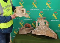 Desmantelan una red de expolio de bienes arqueológicos y paleontológicos y recuperan 23.000 piezas