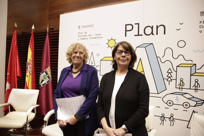 Manuela Carmena e Inés Sabanés