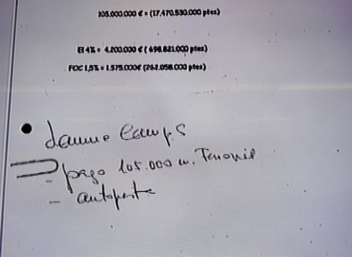 Documentació del judici del cas Palau