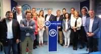 La cúpula del PP de Ciudad Real muestra su apoyo a Cañizares para relevar a Cotillas