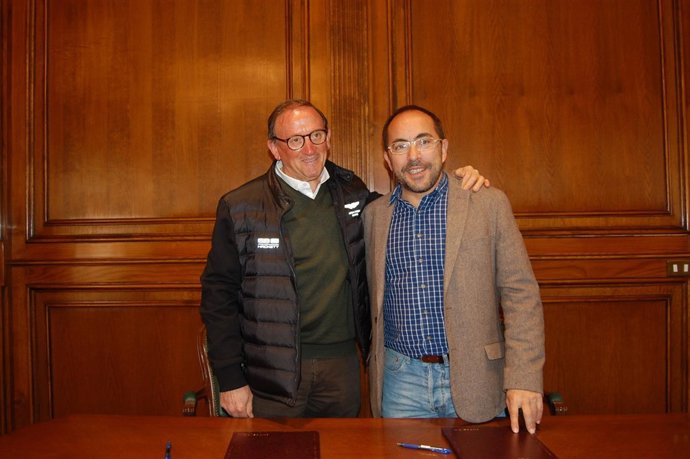 Luis Rey (d) y Francisco Rubio (i)